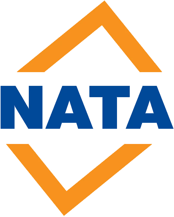 NATA accredited laboratory logo